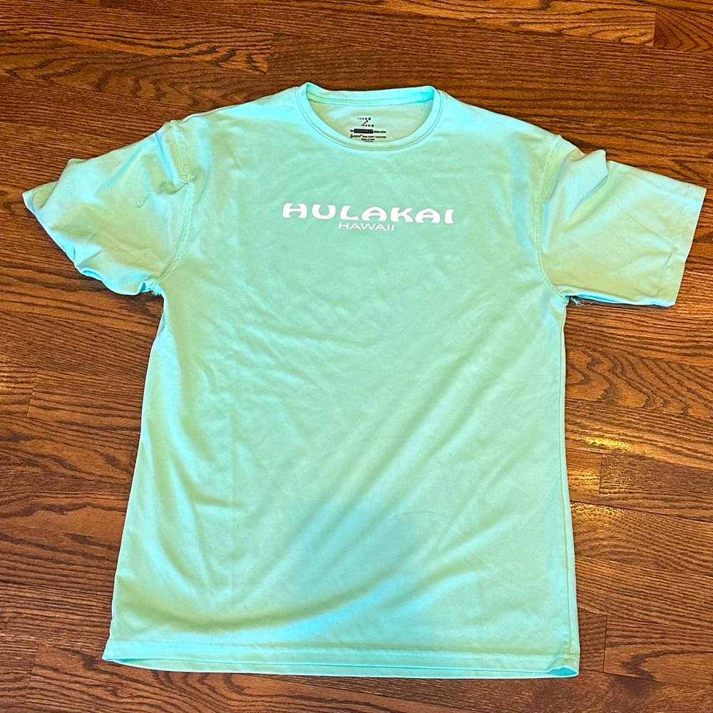 Hulakai Hawaii Mint Green Zorell Swim Shirt. Size M.